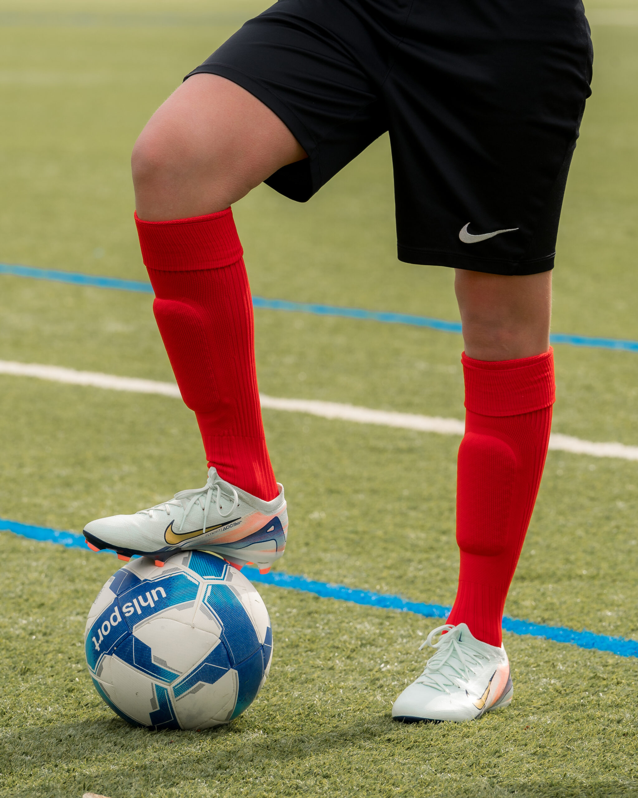 Schienbeinschoner Fussball test